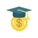 Ícone representando Financial education